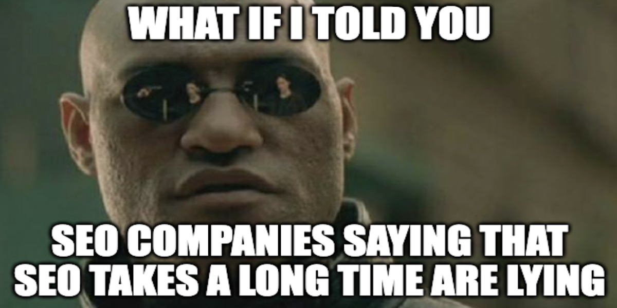 How long should it take for SEO to work?